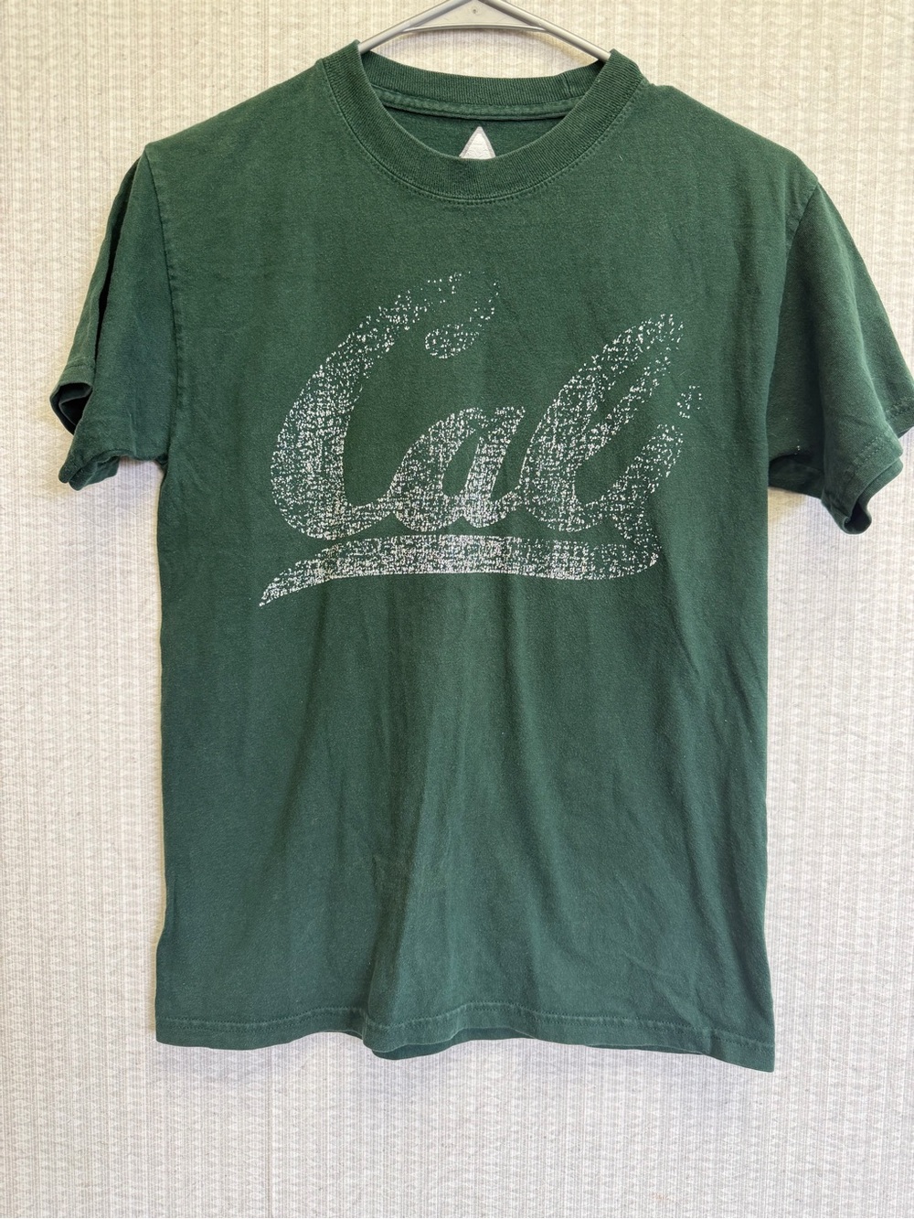 Vintage Walt Disney World Hanes Green & White Cali T-Shirt Adult Small
